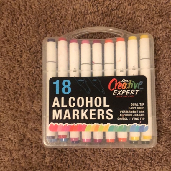 18pc alcohol markers - Picture 1 of 3